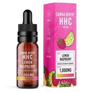 HHC Tincture, Canna River, HHC Tincture 1000mg, HHC Tincture 15mg, HHC Tincture Lemon Raspberry