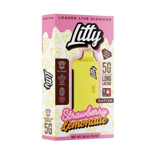 litty, litty thca live diamonds, litty Strawberry Lemonade, litty SATIVA 5g, litty disposable